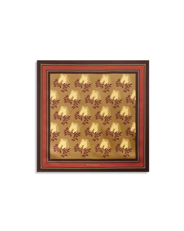 drôle de monsieur Le Foulard Soie Polo