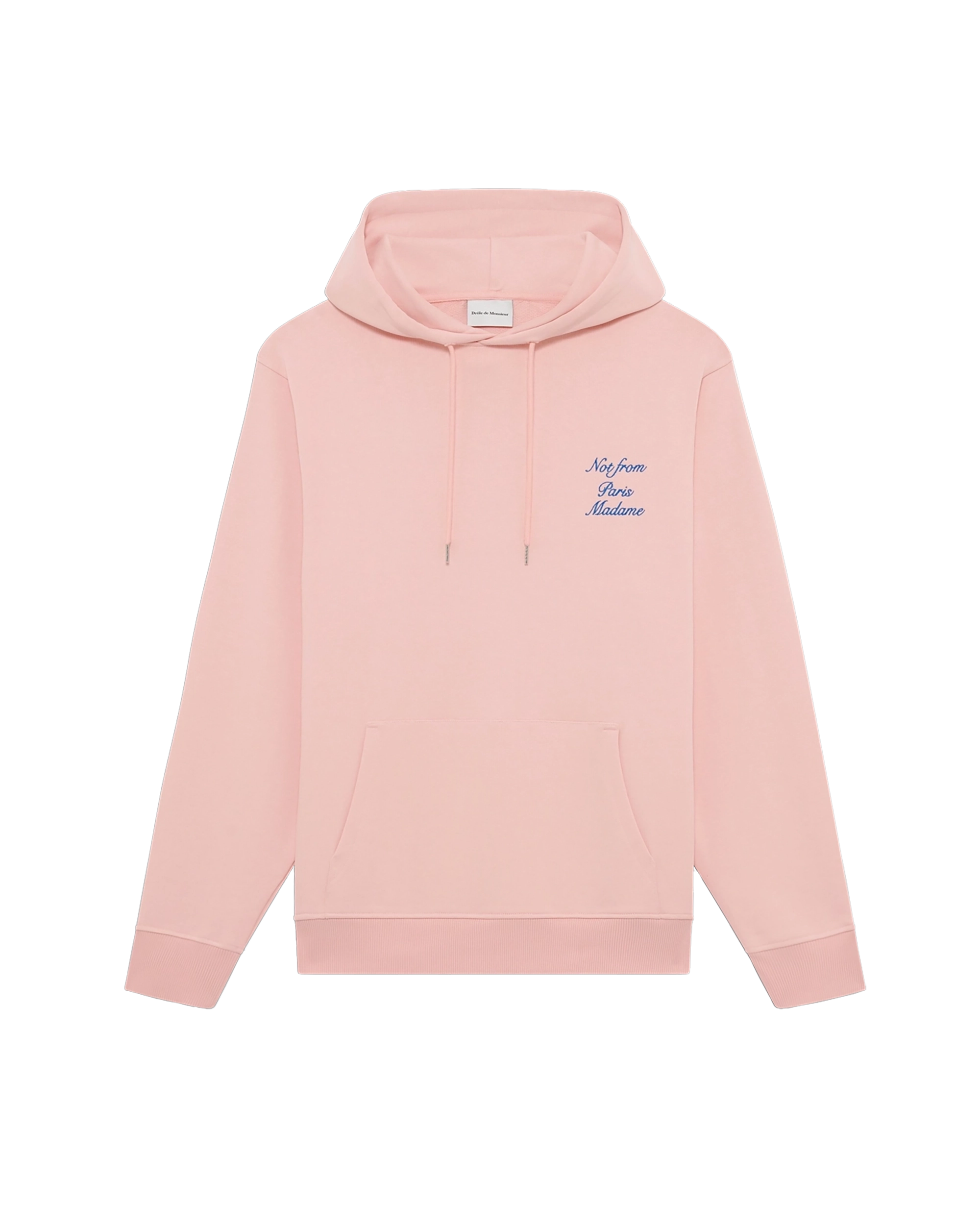 Drôle De Monsieur Le Hoodie Slogan Cursive