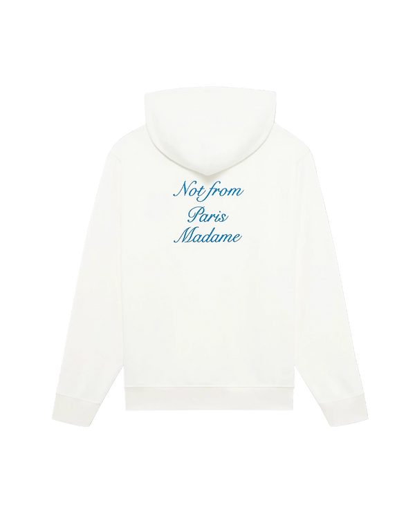 drôle de monsieur Le Hoodie Slogan Cursive