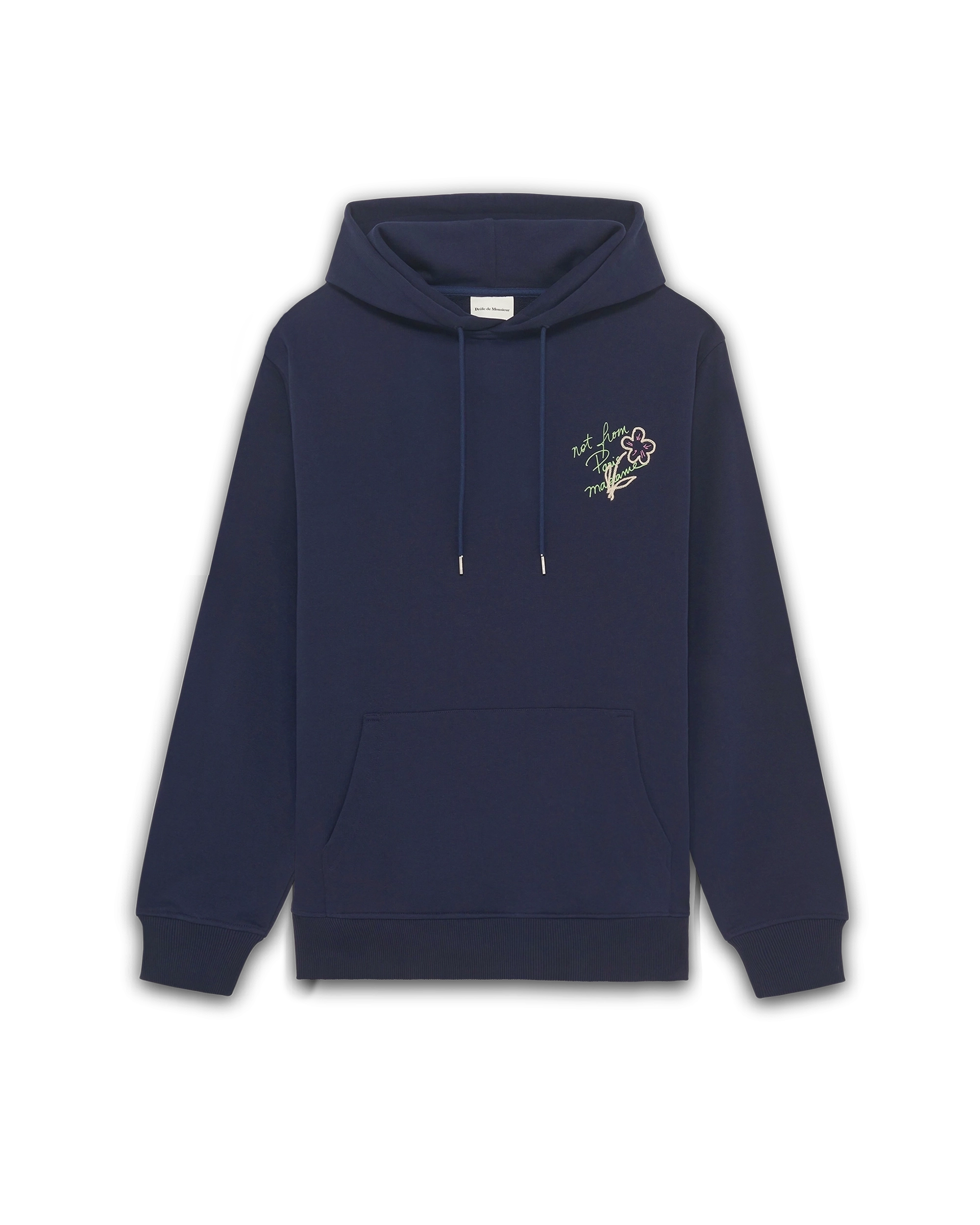 Drôle De Monsieur Le Hoodie Slogan Esquisse