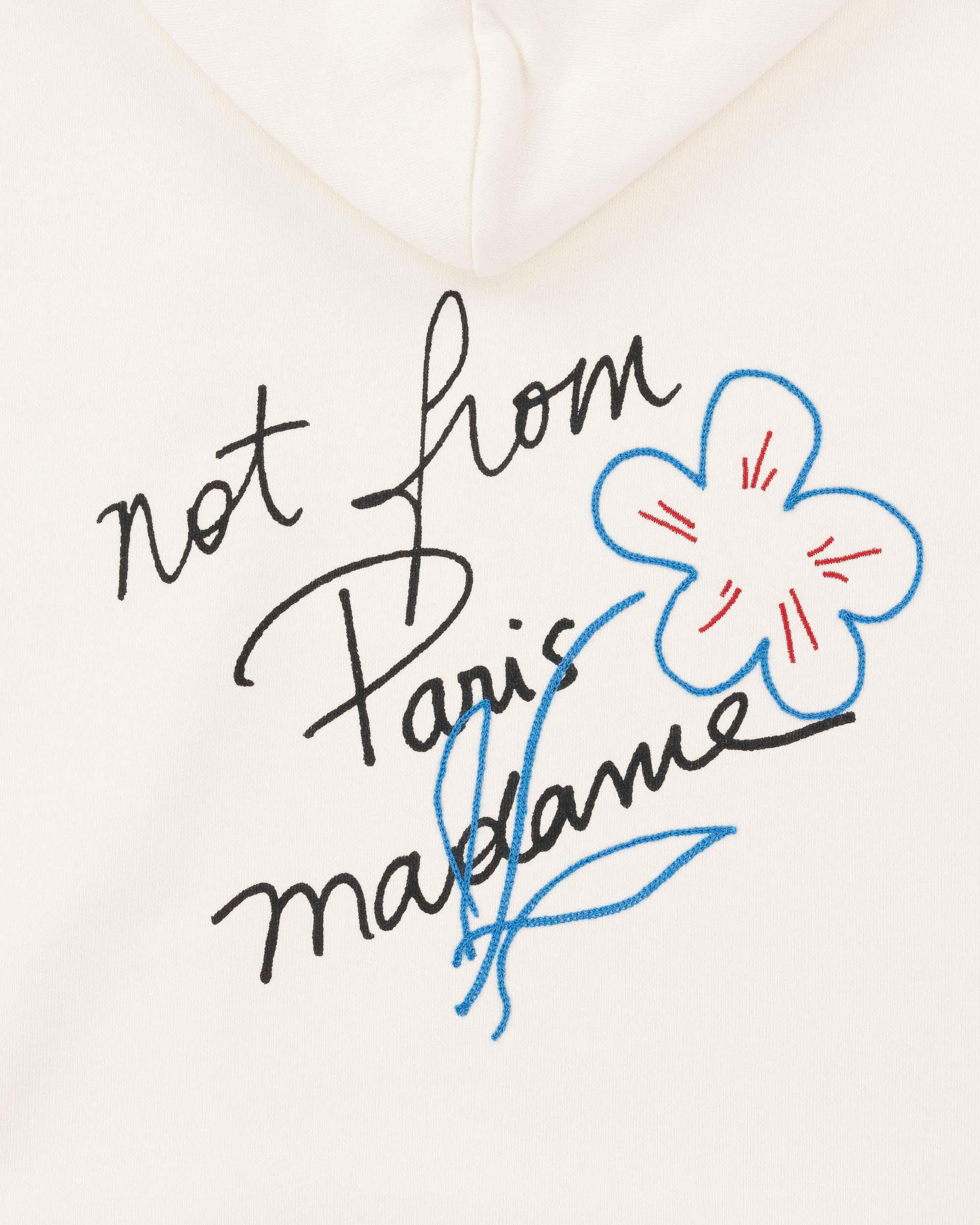 Drôle De Monsieur Le Hoodie Slogan Esquisse