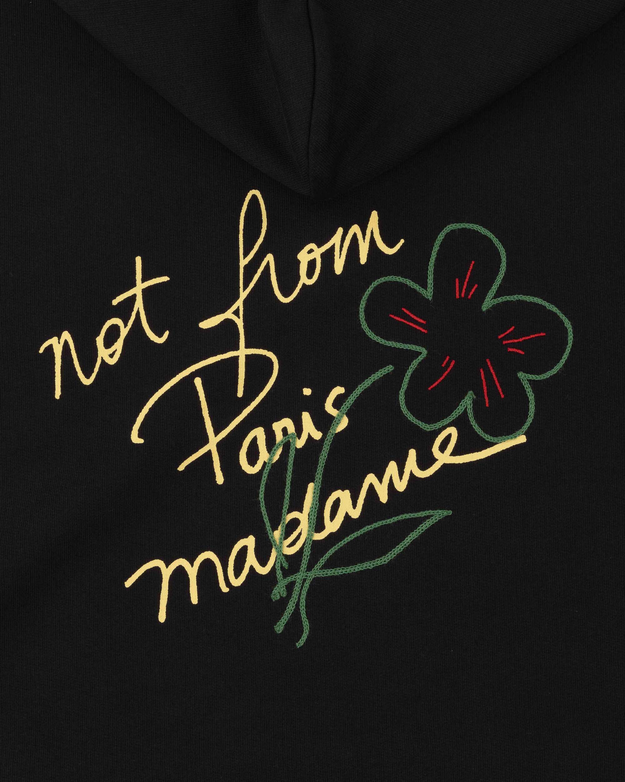 Drôle De Monsieur Le Hoodie Slogan Esquisse