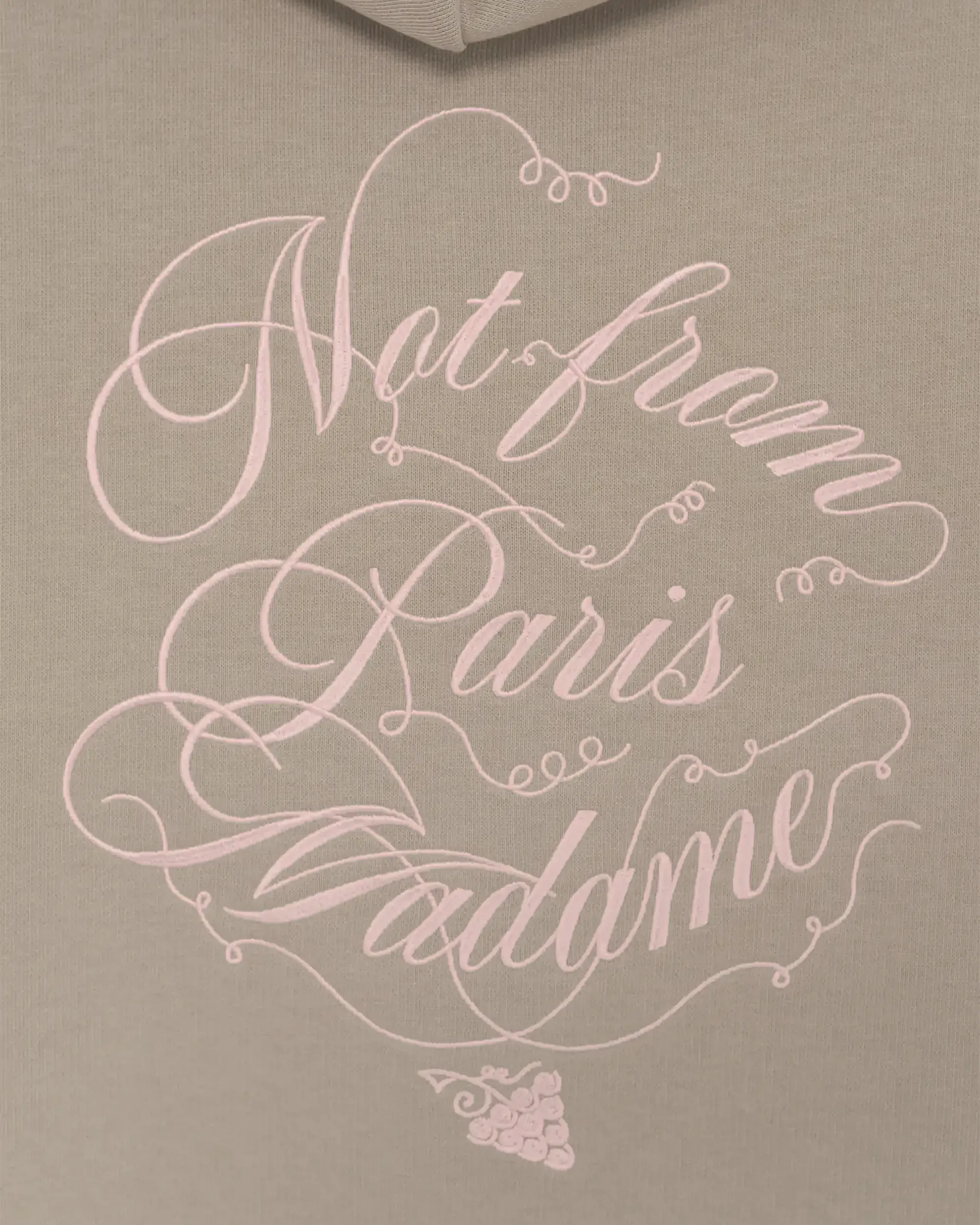 Drôle De Monsieur Le Hoodie Slogan Vignes