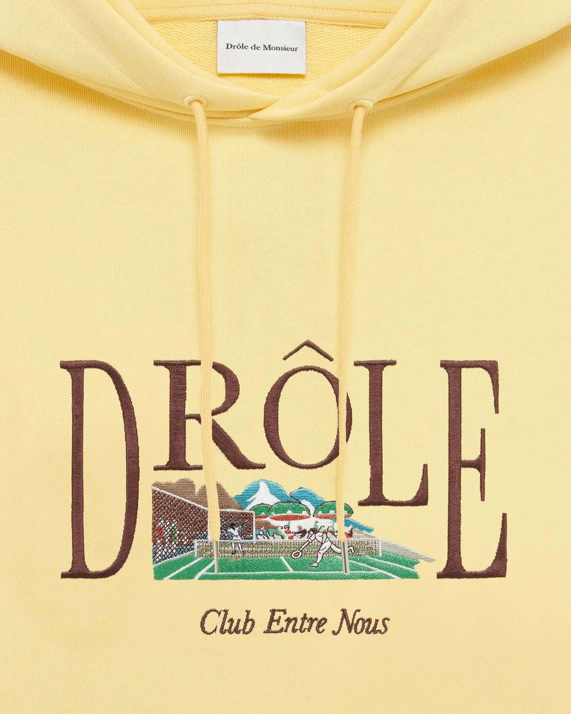 Drôle De Monsieur Le Hoodie Tennis Court