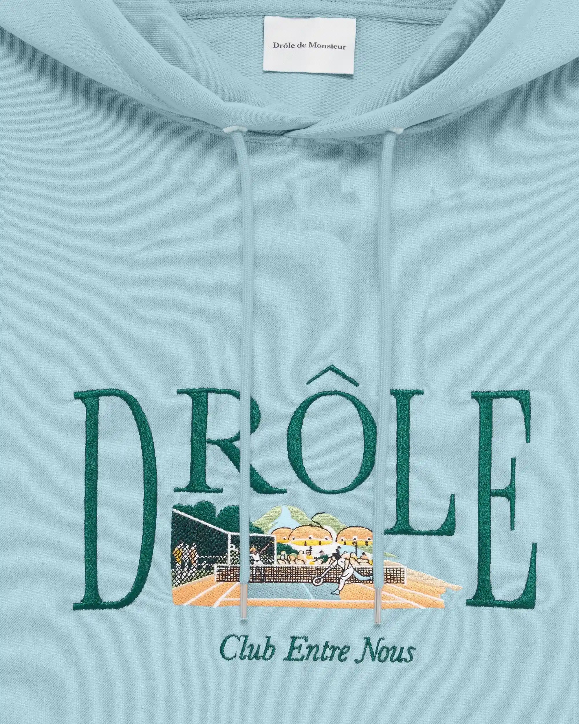 Drôle De Monsieur Le Hoodie Tennis Court