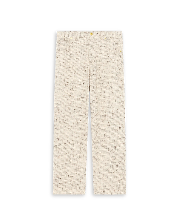 drôle de monsieur Le Pantalon Baggy Tweed