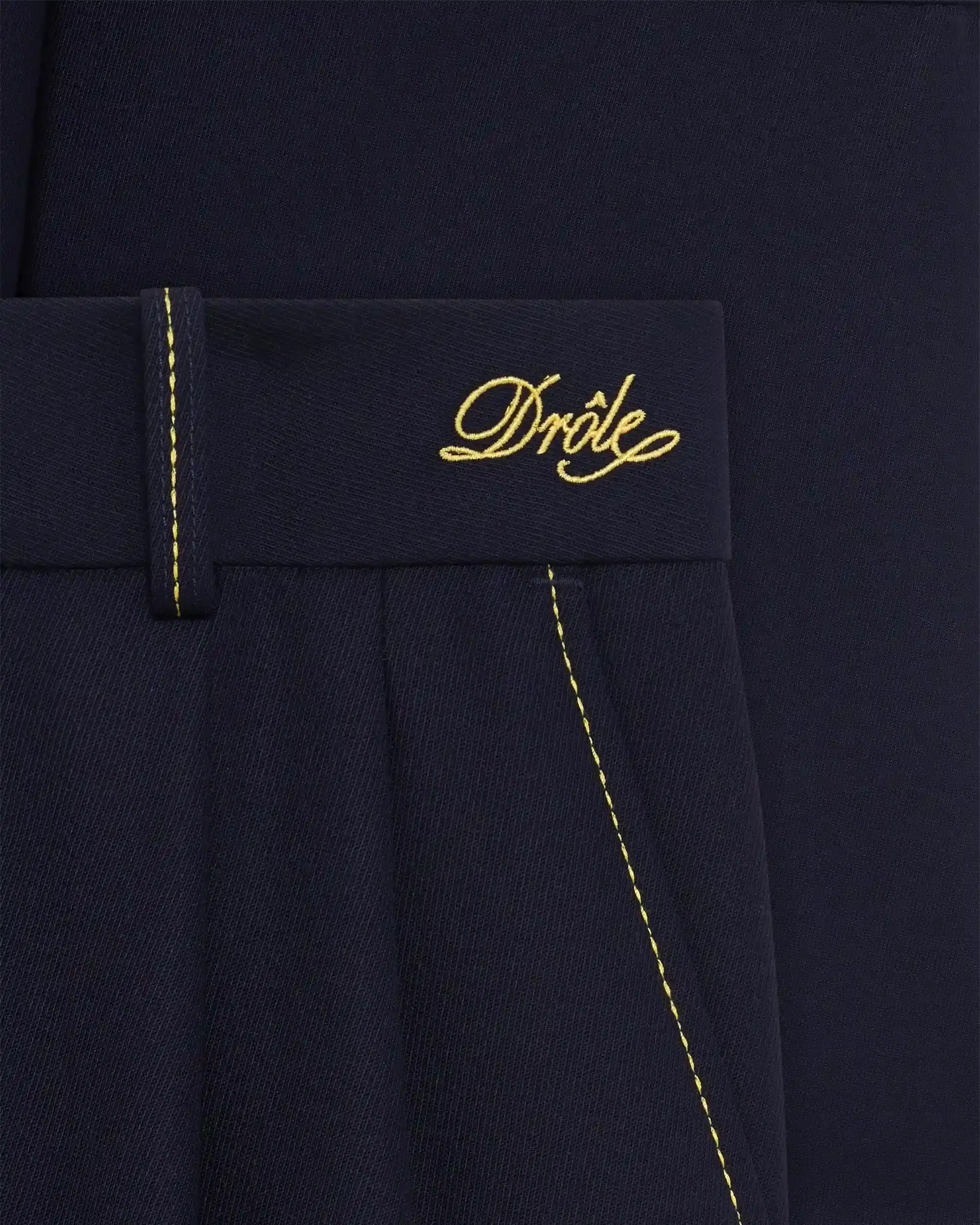 Drôle De Monsieur Le Pantalon Cargo Surpiqué