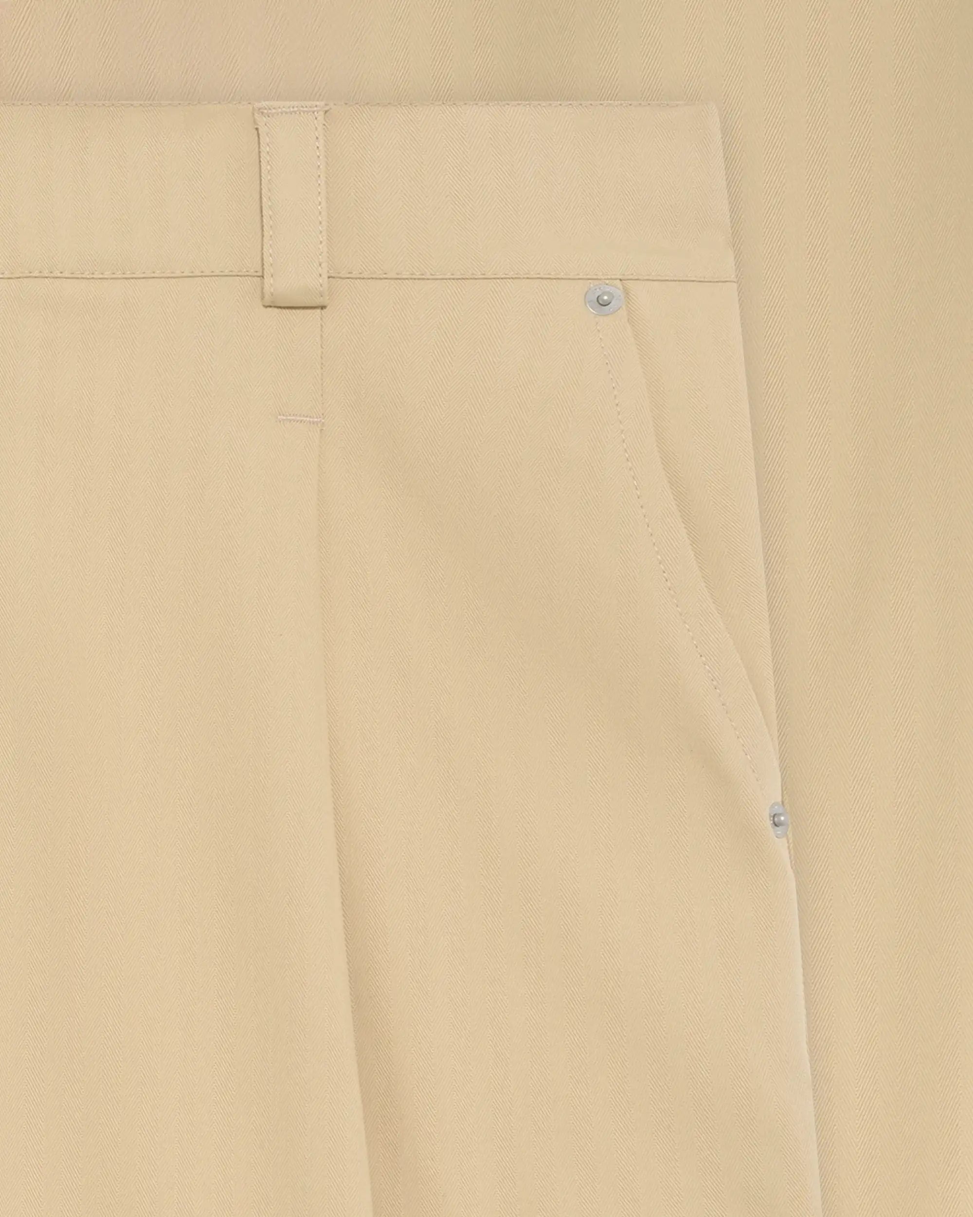 Drôle De Monsieur Le Pantalon Cropped Twill