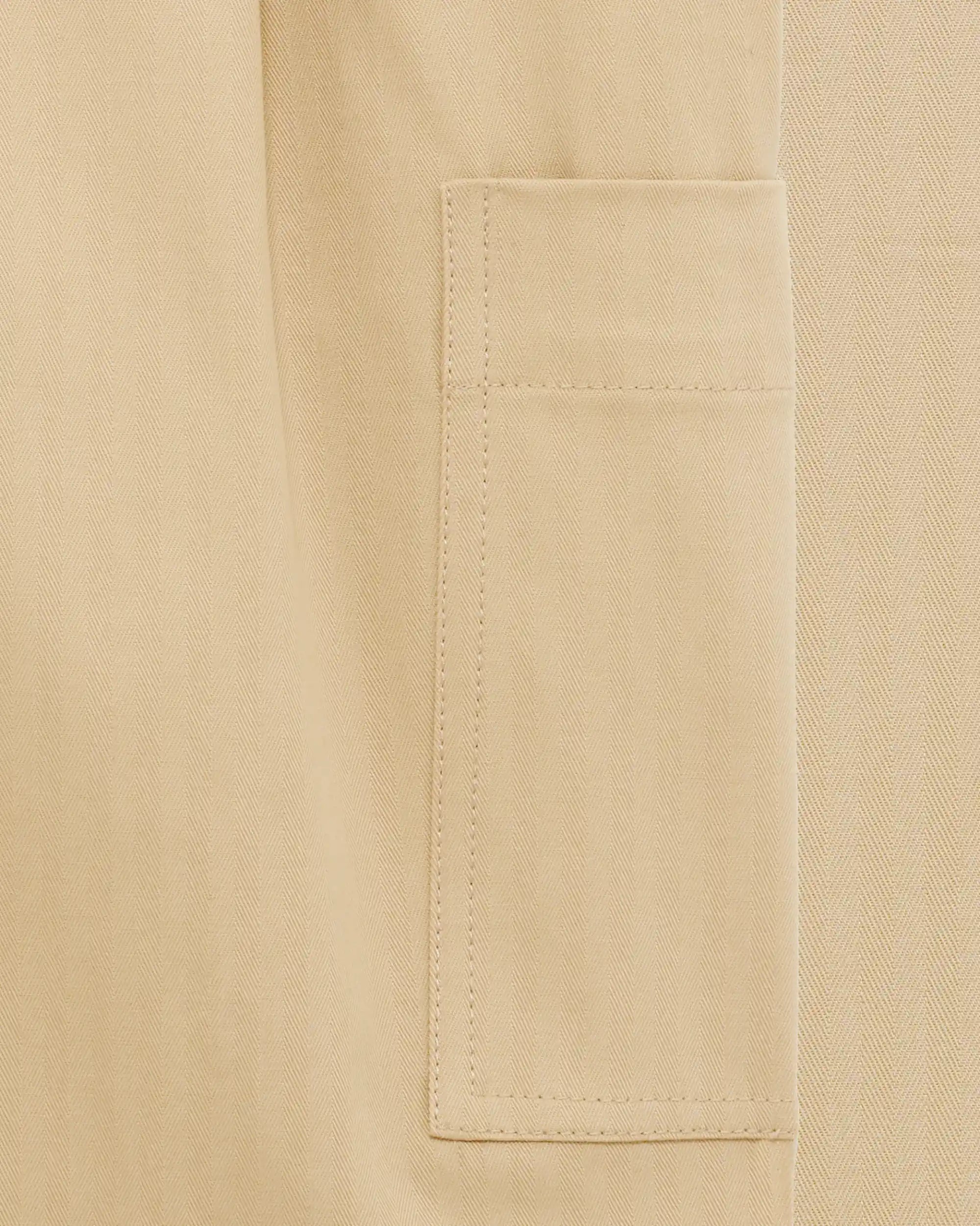 Drôle De Monsieur Le Pantalon Cropped Twill