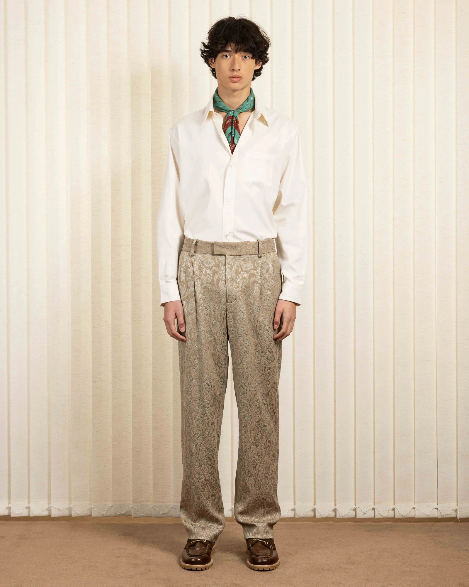 Drôle De Monsieur Le Pantalon Golfeur Jacquard