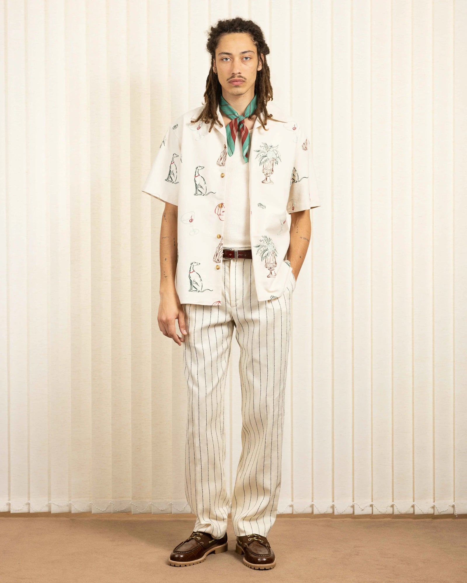 Drôle De Monsieur Le Pantalon Golfeur Rayures