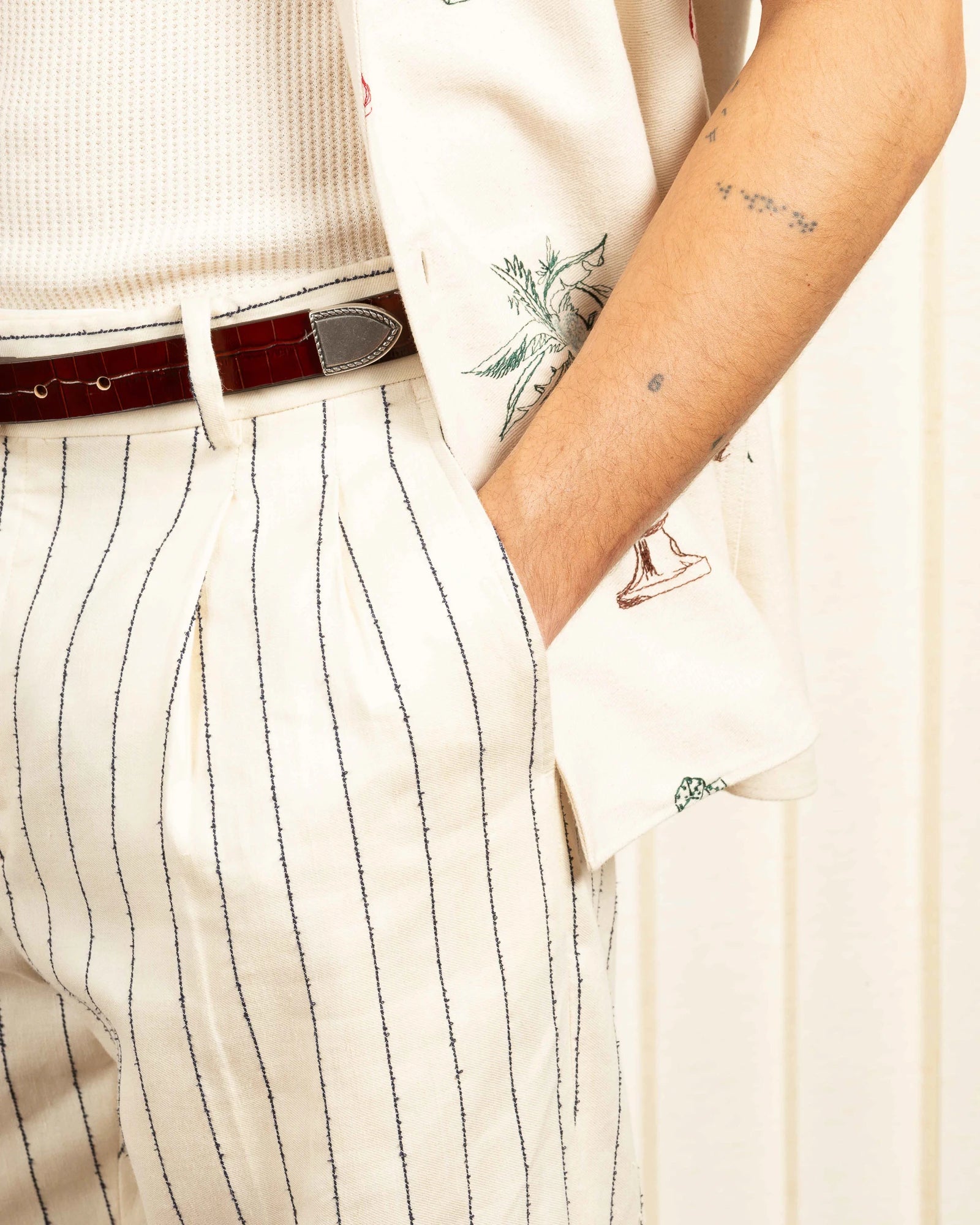 Drôle De Monsieur Le Pantalon Golfeur Rayures