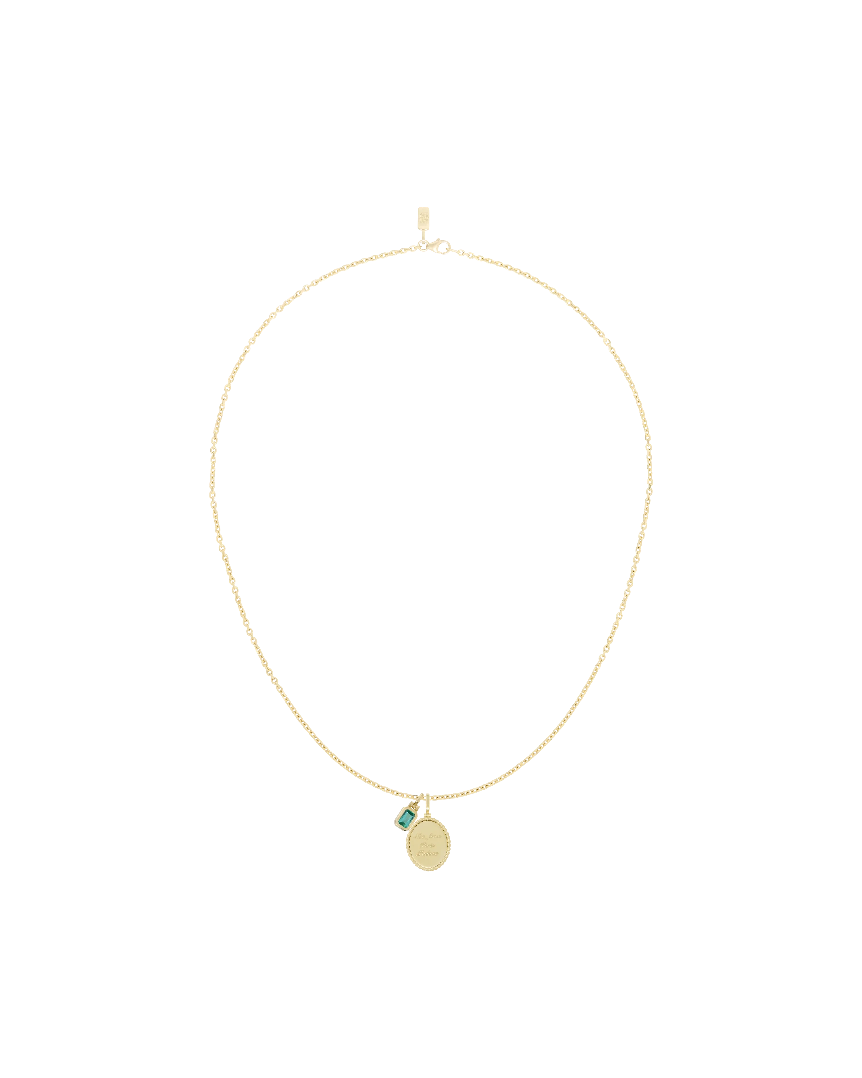 Drôle De Monsieur Le Pendentif Emeraude