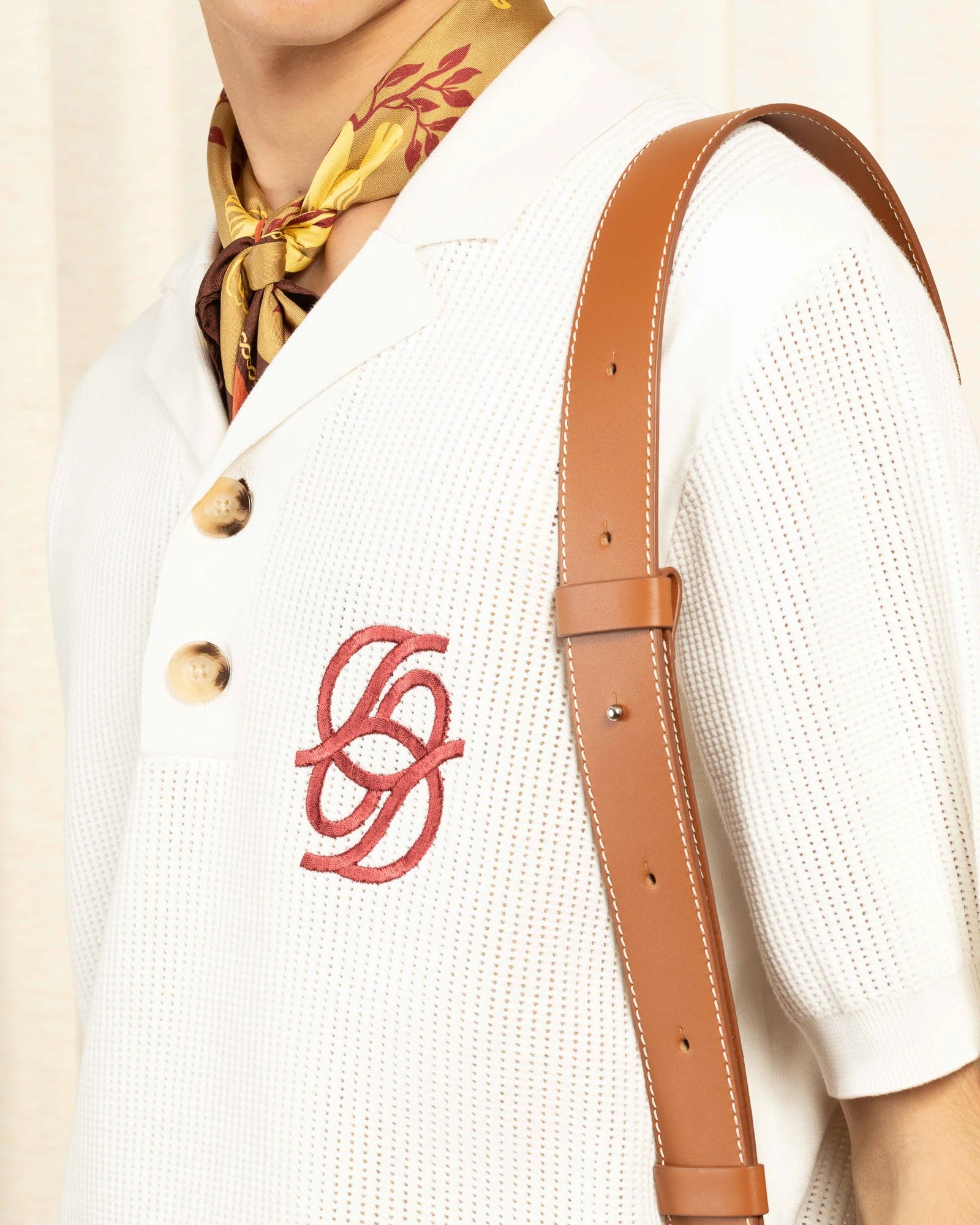 Drôle De Monsieur Le Polo Maille Monograme