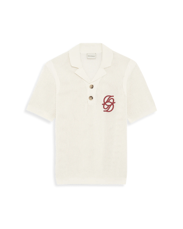 drôle de monsieur Le Polo Maille Monograme