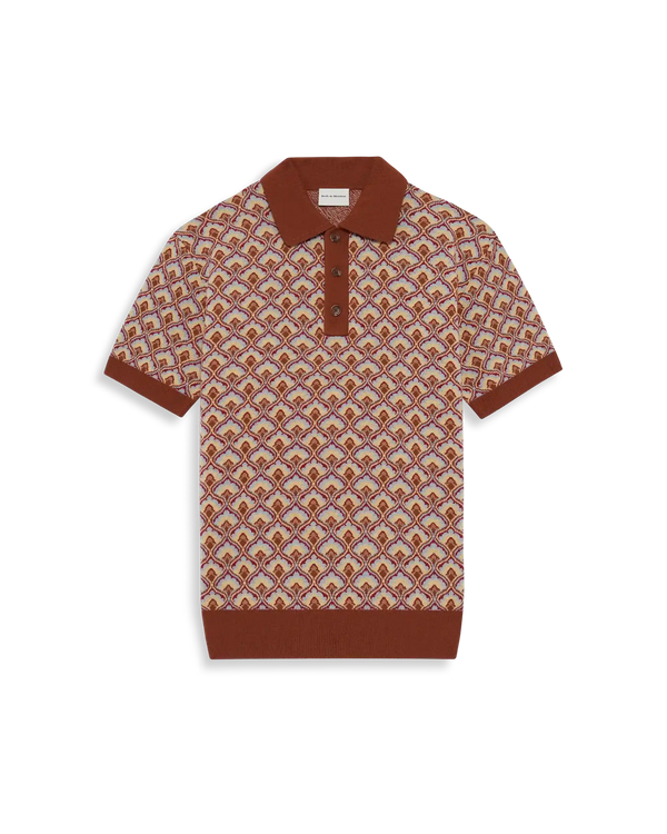 drôle de monsieur Le Polo Maille Tapisserie