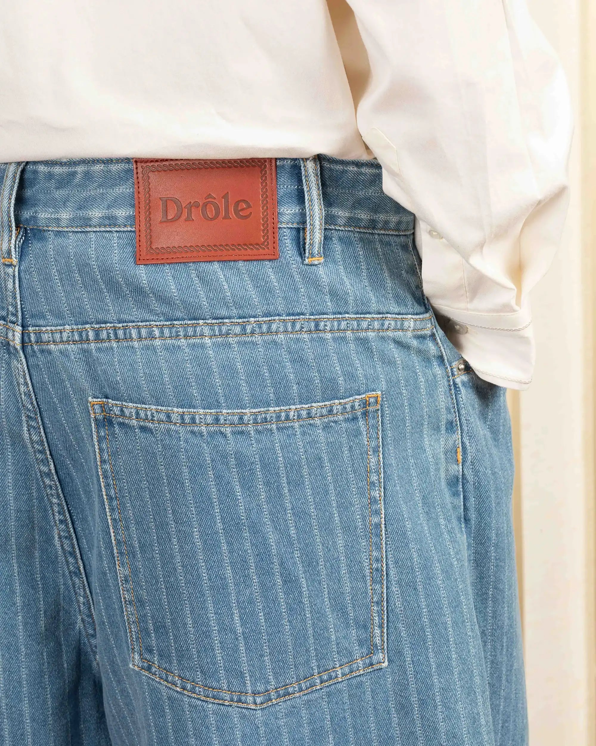 Drôle De Monsieur Le Short Baggy Rayures