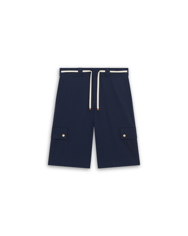 Drôle De Monsieur Le Short Workwear Chevron