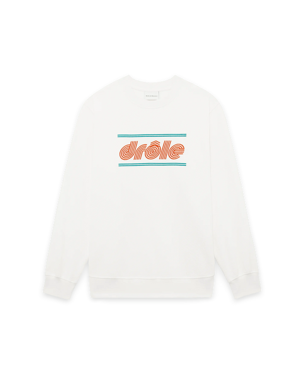 drôle de monsieur Le Sweatshirt Piqué Tennis