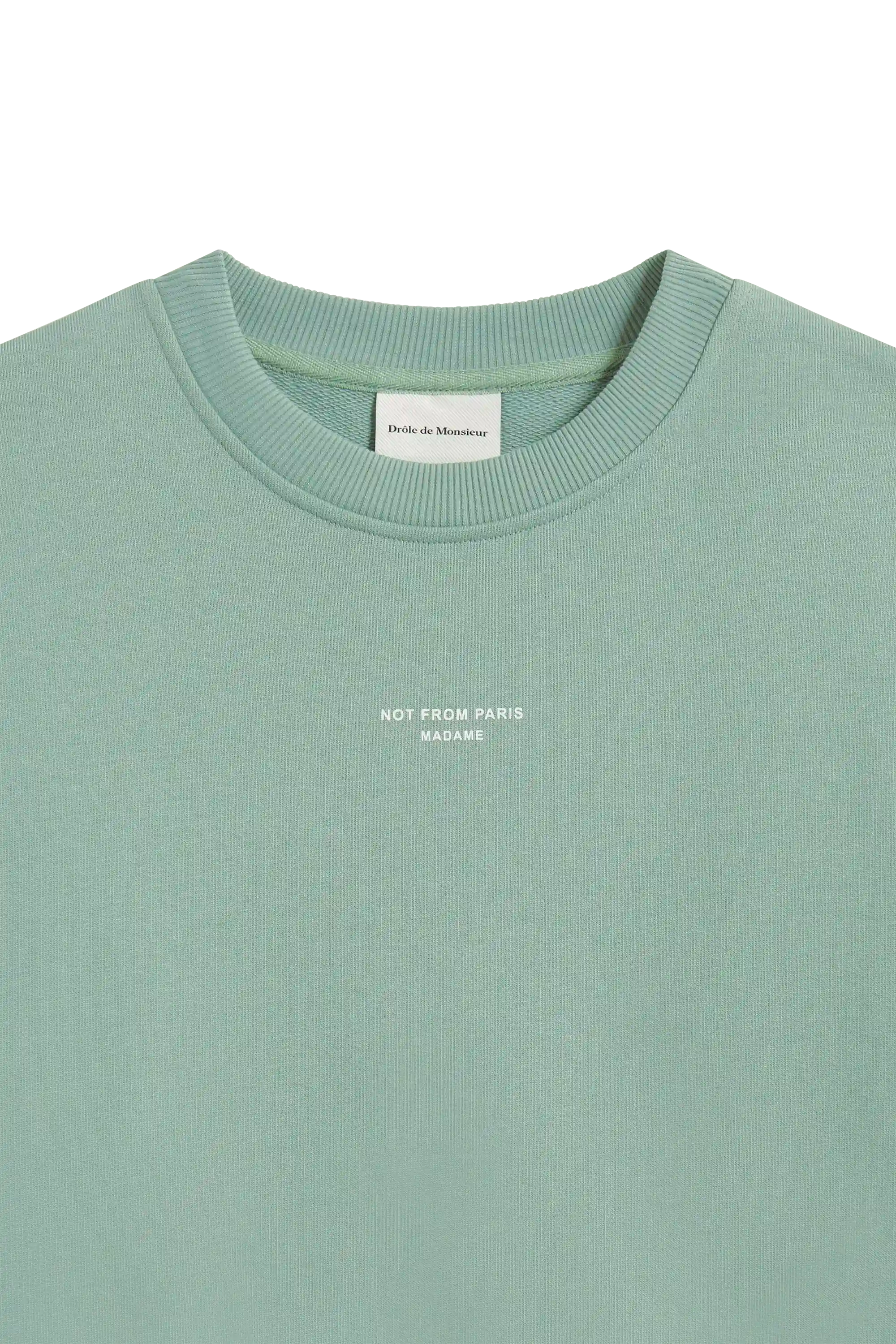 Drôle De Monsieur Le Sweatshirt Slogan Classique