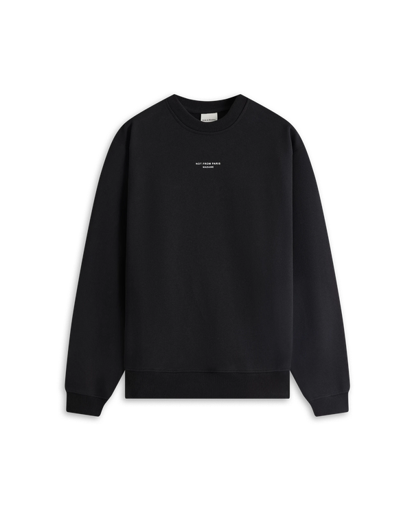 drôle de monsieur Le Sweatshirt Slogan Classique