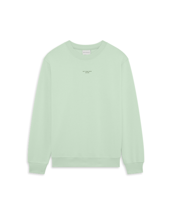 drôle de monsieur Le Sweatshirt Slogan Classique