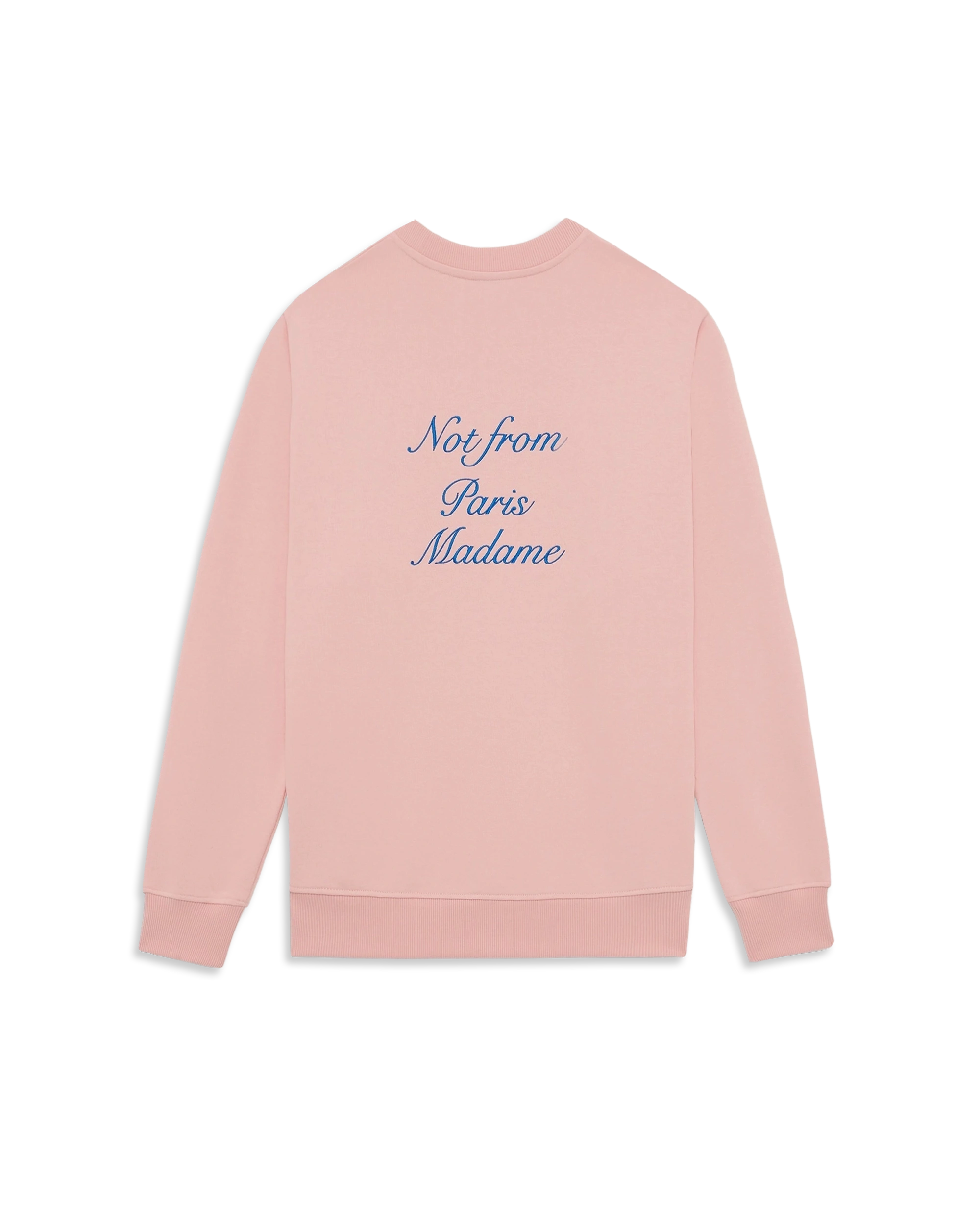 Drôle De Monsieur Le Sweatshirt Slogan Cursive