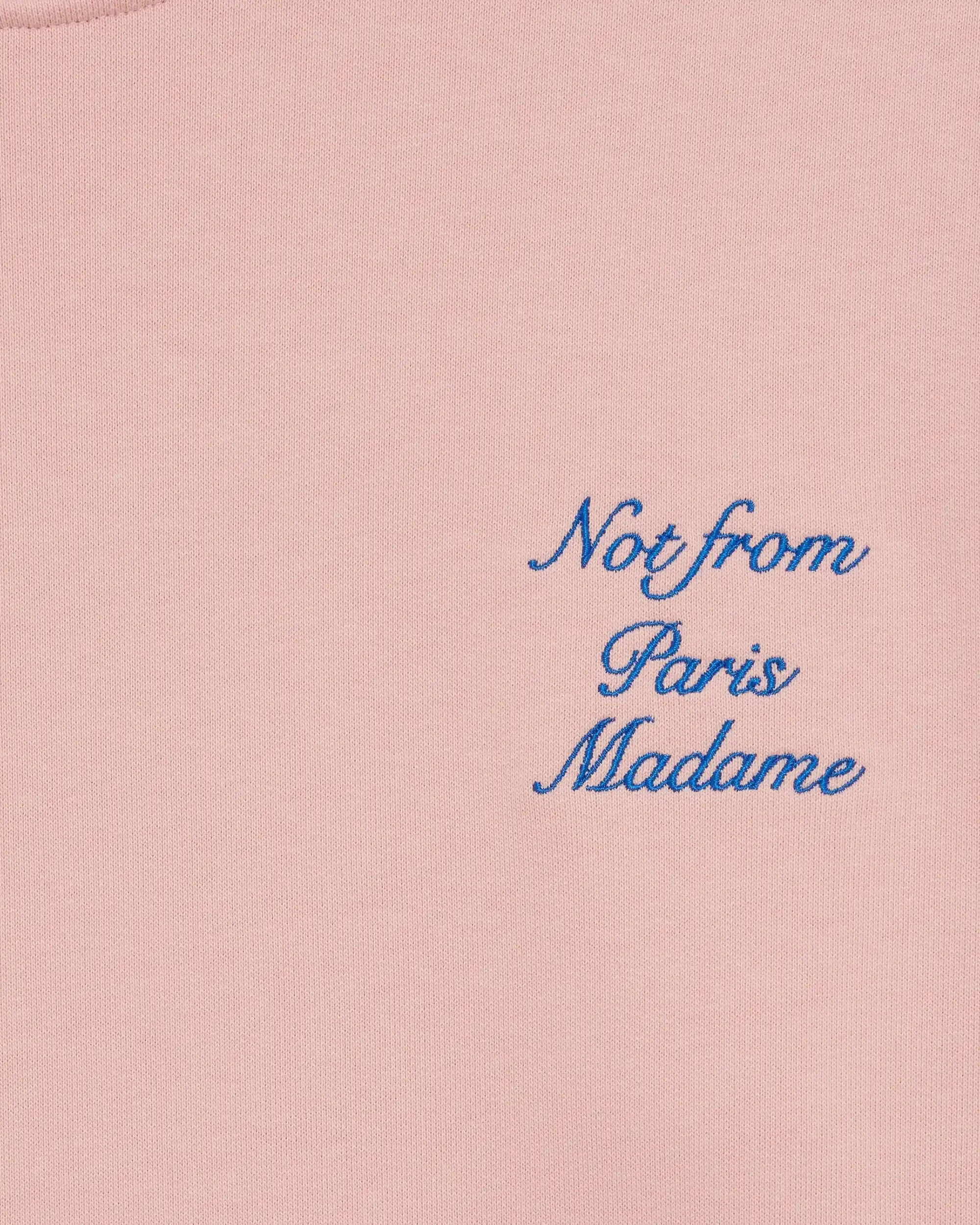 Drôle De Monsieur Le Sweatshirt Slogan Cursive