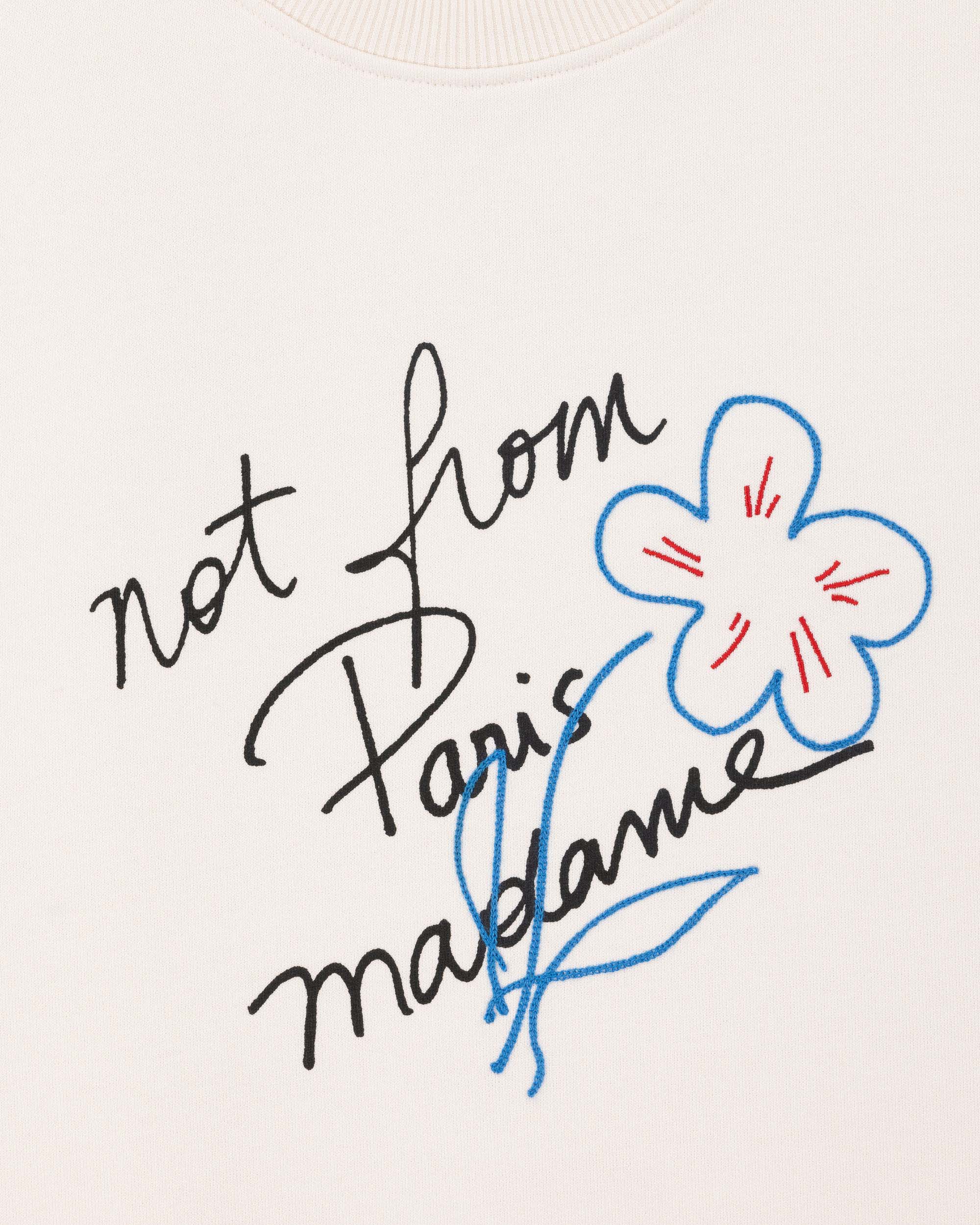 Drôle De Monsieur Le Sweatshirt Slogan Esquisse