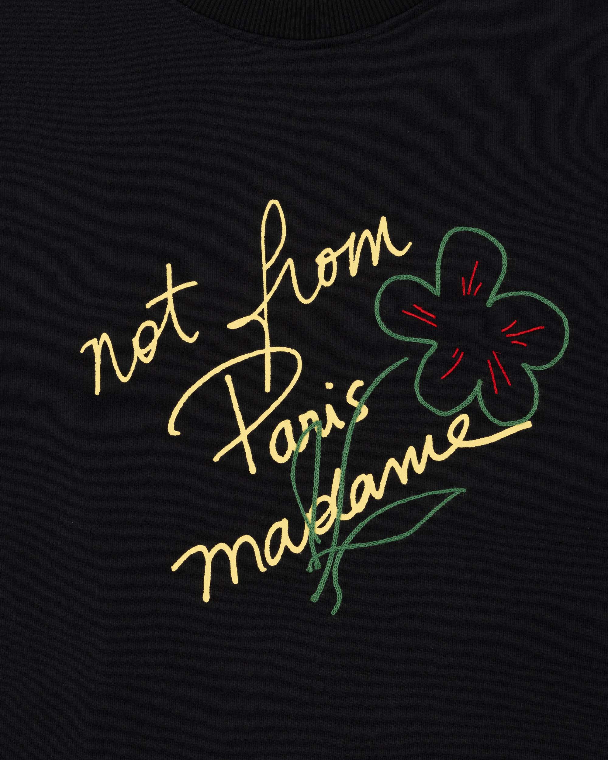 Drôle De Monsieur Le Sweatshirt Slogan Esquisse