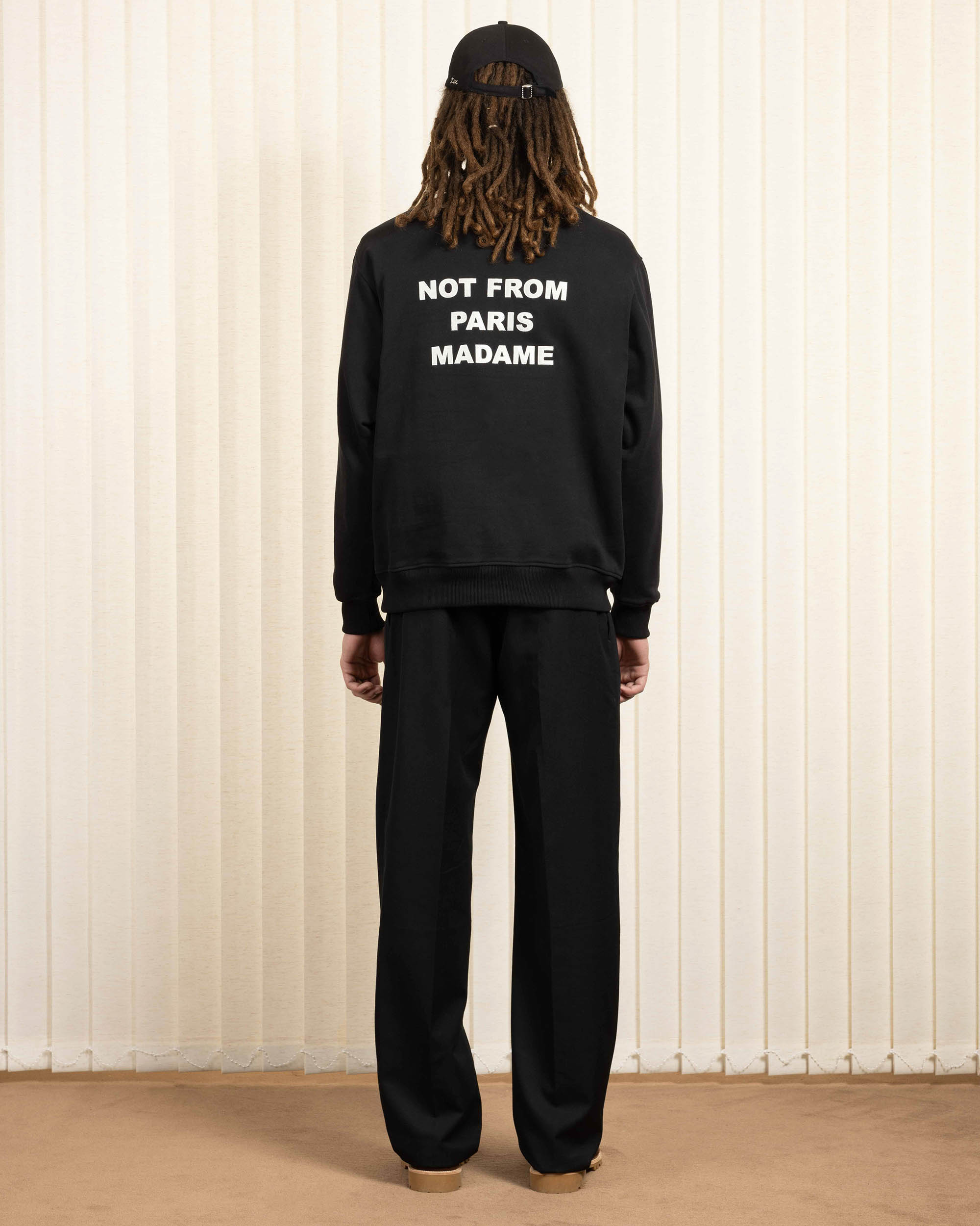 Drôle De Monsieur Le Sweatshirt Slogan