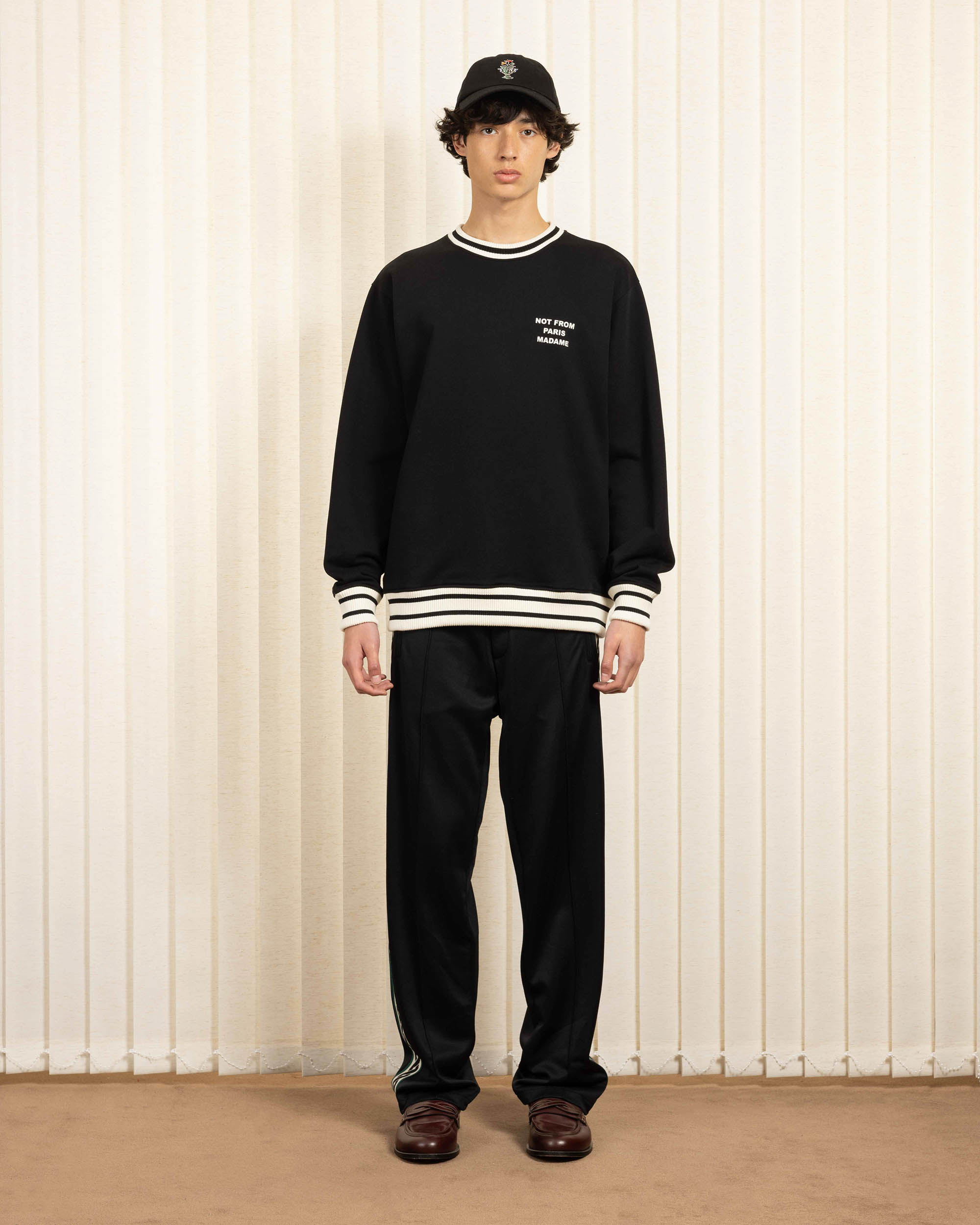 Drôle De Monsieur Le Sweatshirt Slogan Sport