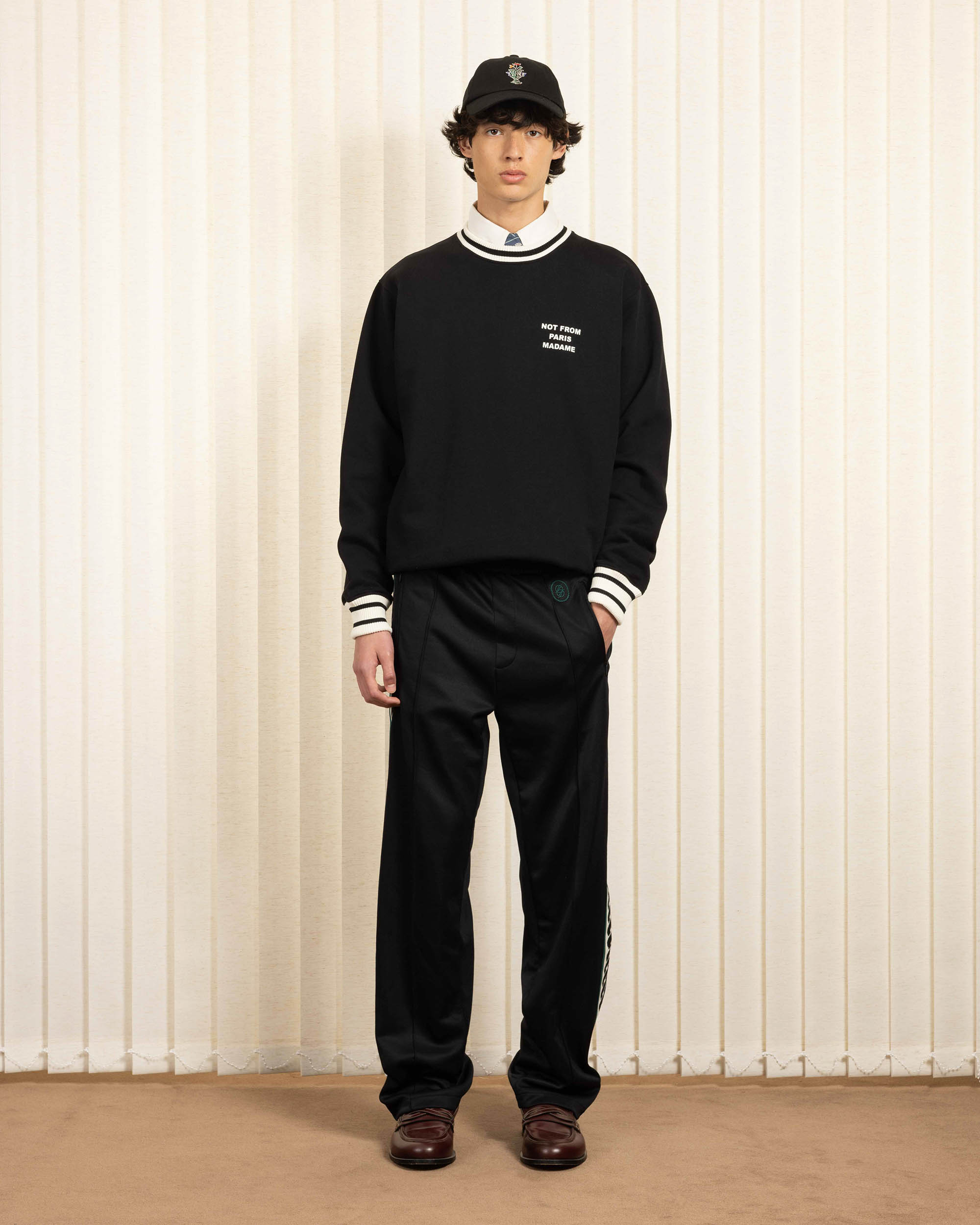 Drôle De Monsieur Le Sweatshirt Slogan Sport