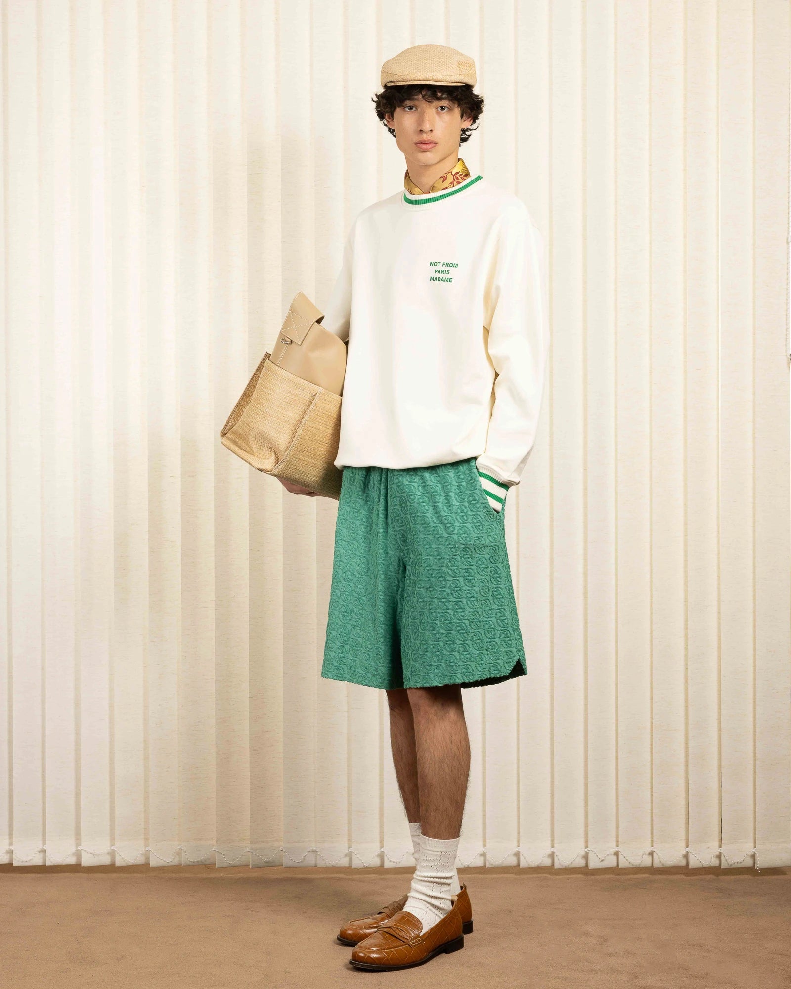 Drôle De Monsieur Le Sweatshirt Slogan Sport