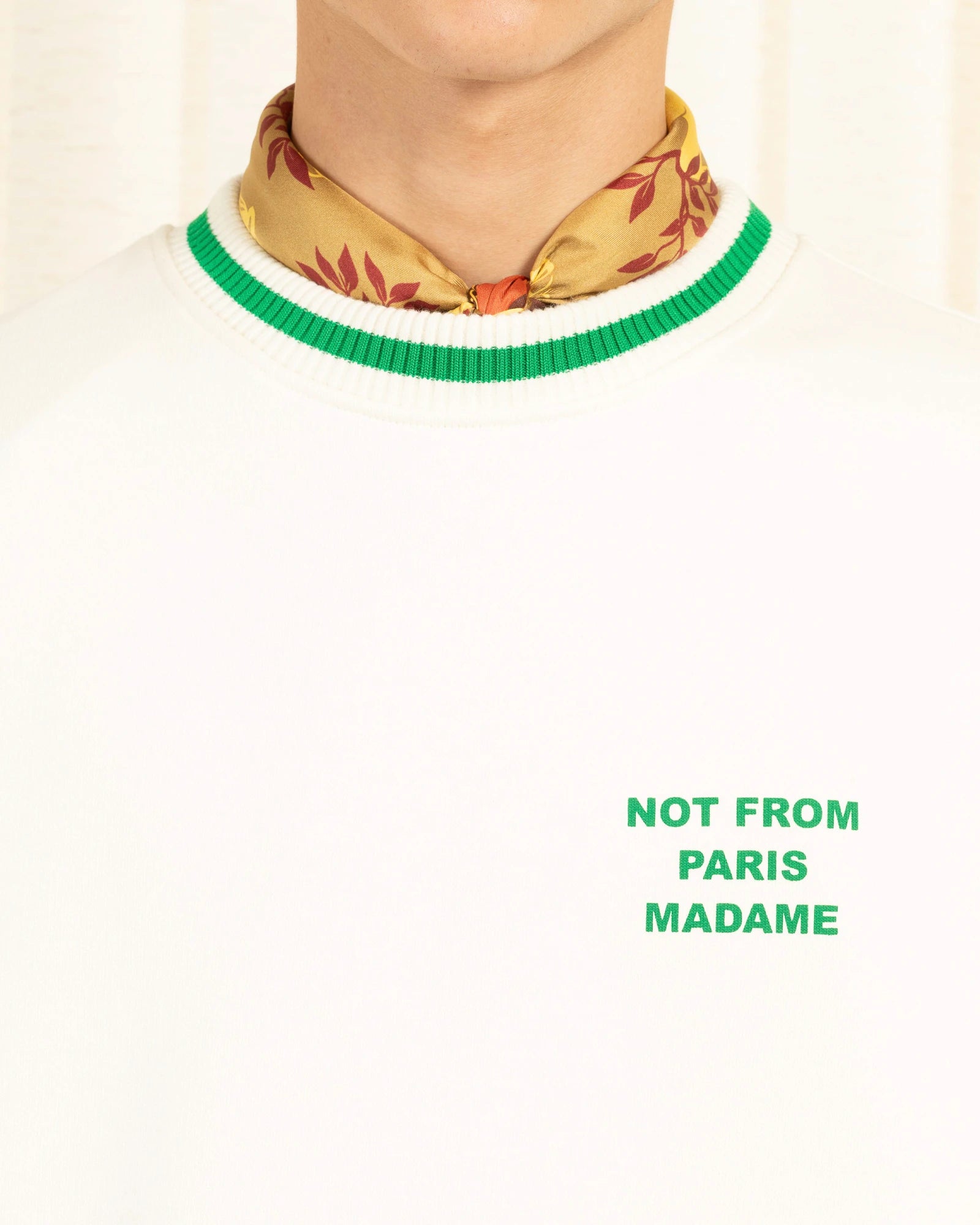 Drôle De Monsieur Le Sweatshirt Slogan Sport