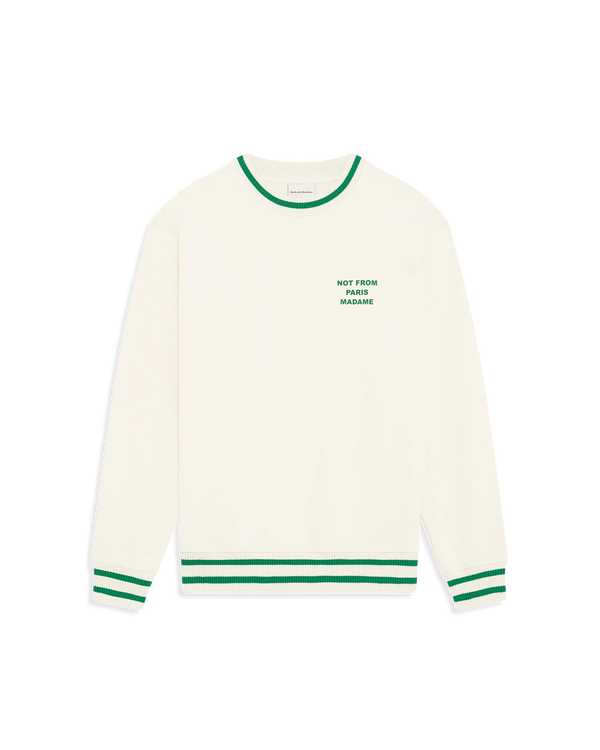 drôle de monsieur Le Sweatshirt Slogan Sport