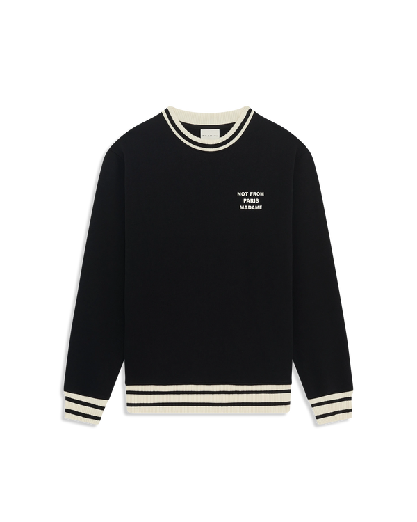 drôle de monsieur Le Sweatshirt Slogan Sport