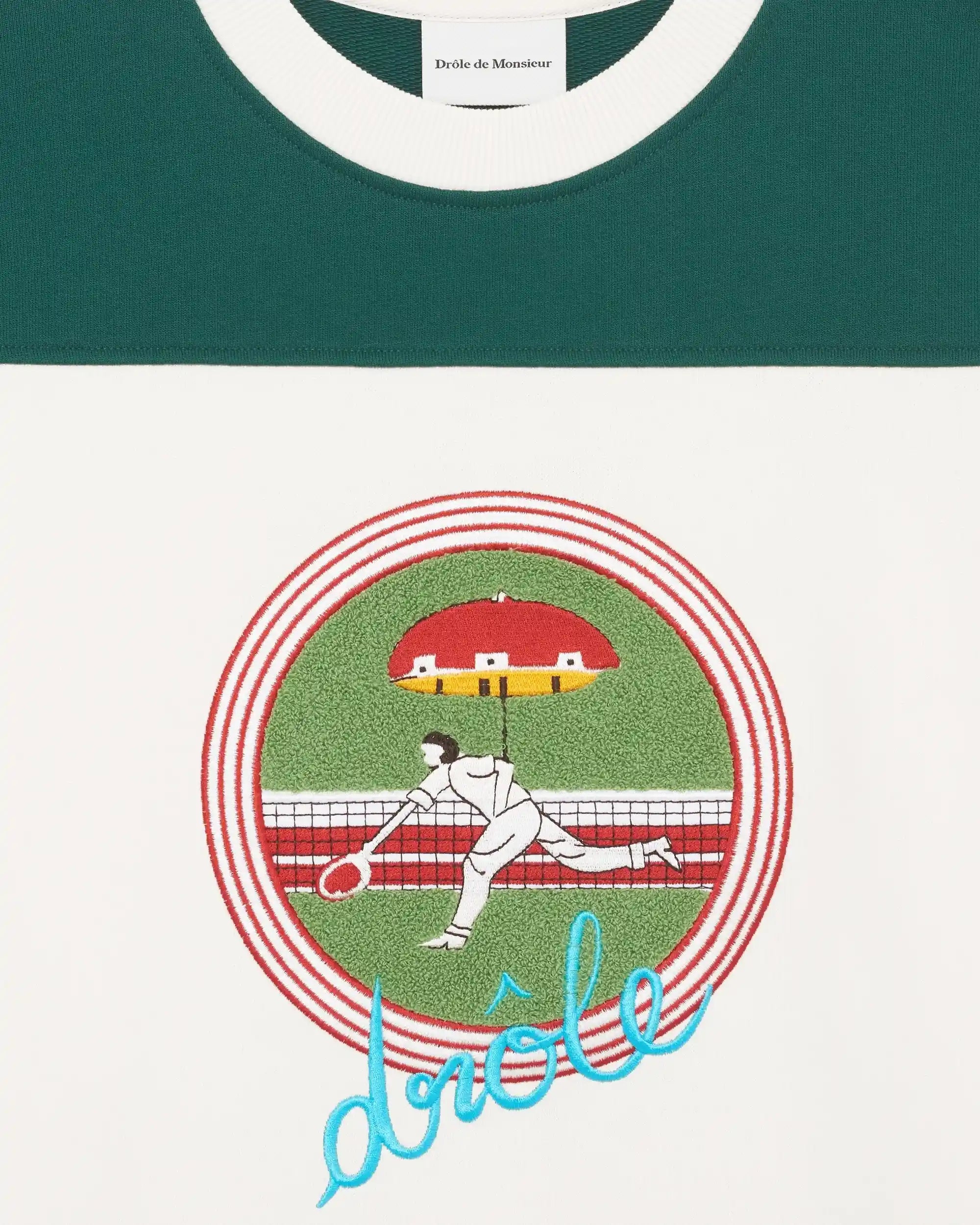 Drôle De Monsieur Le Sweatshirt Tennis