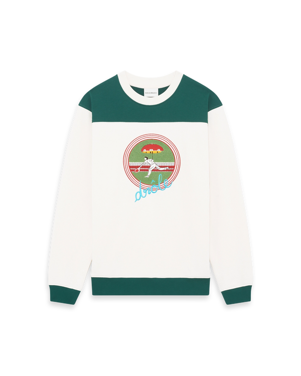 drôle de monsieur Le Sweatshirt Tennis