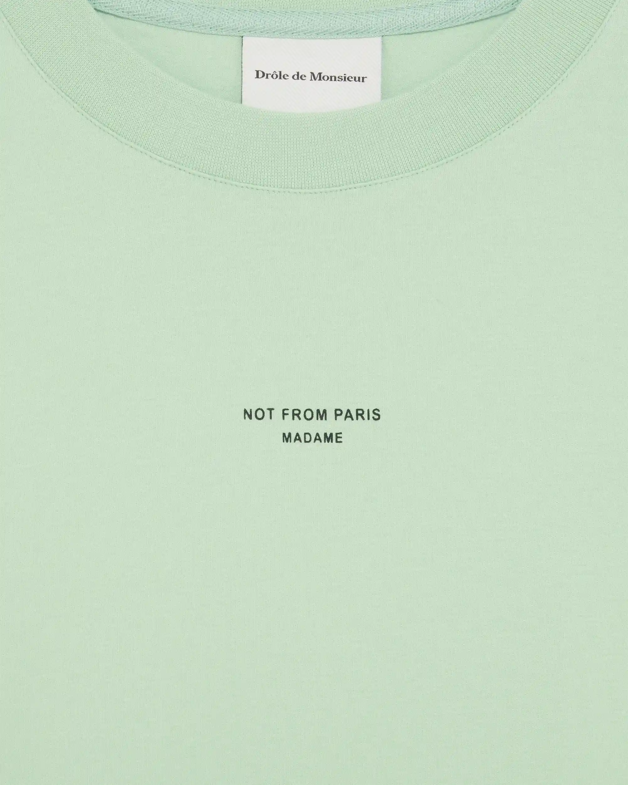 Drôle De Monsieur Le T-Shirt Slogan Classique