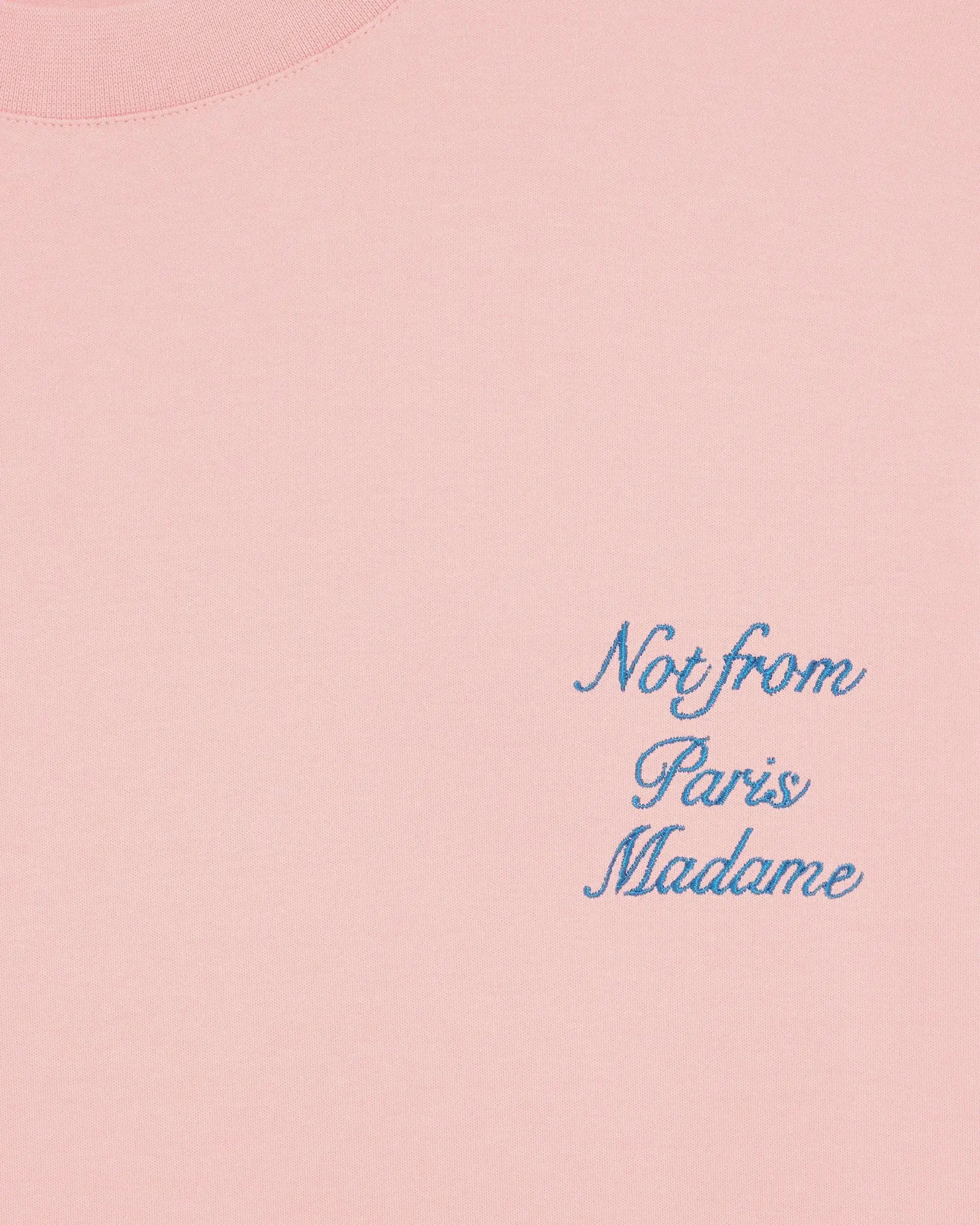 Drôle De Monsieur Le T-Shirt Slogan Cursive