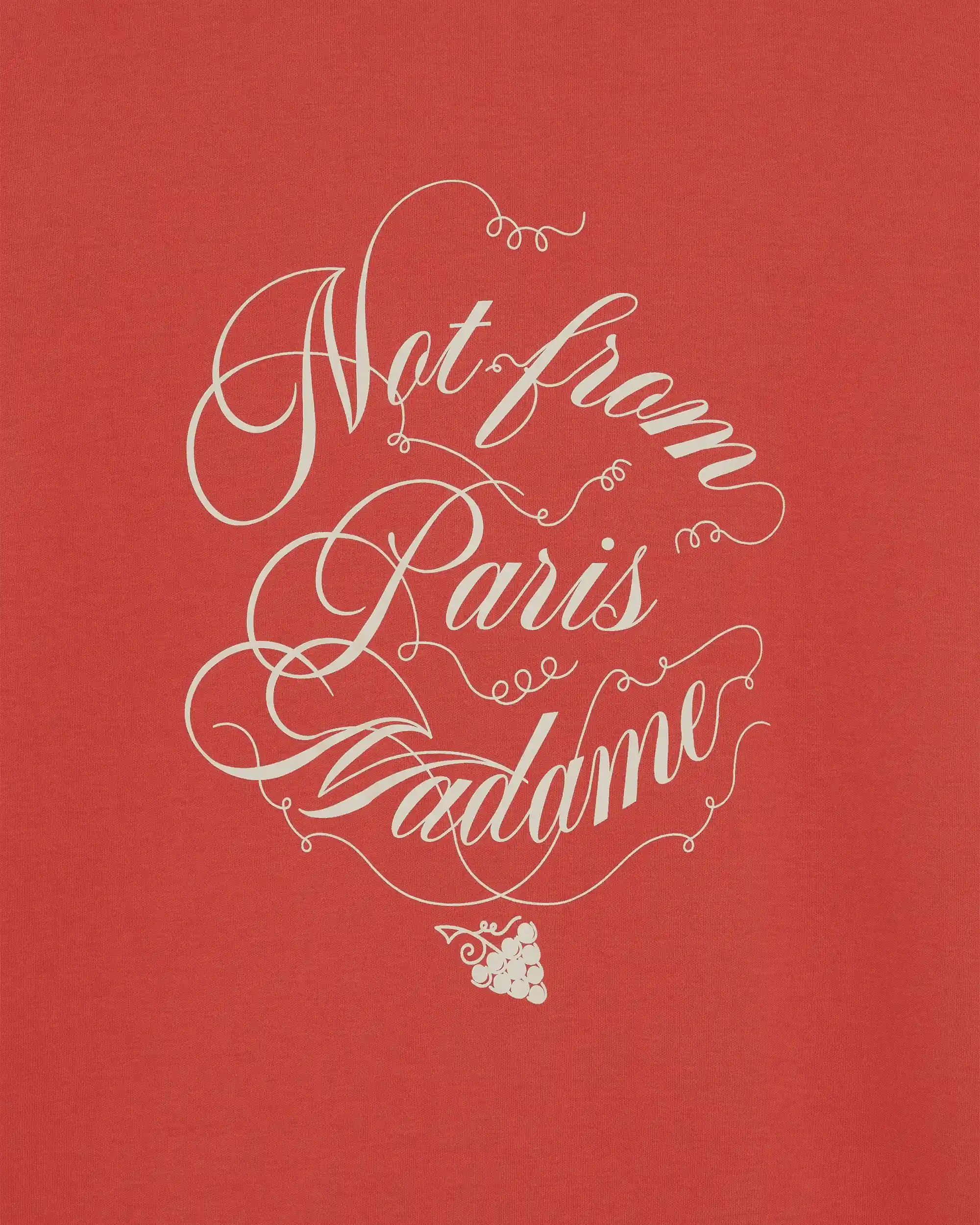 Drôle De Monsieur Le T-Shirt Slogan Vignes