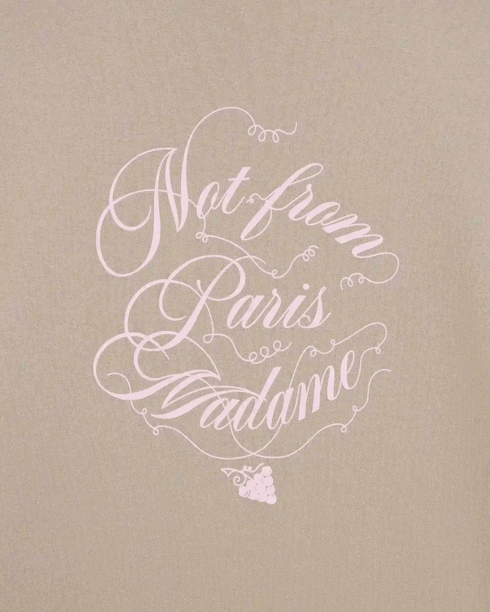 Drôle De Monsieur Le T-Shirt Slogan Vignes