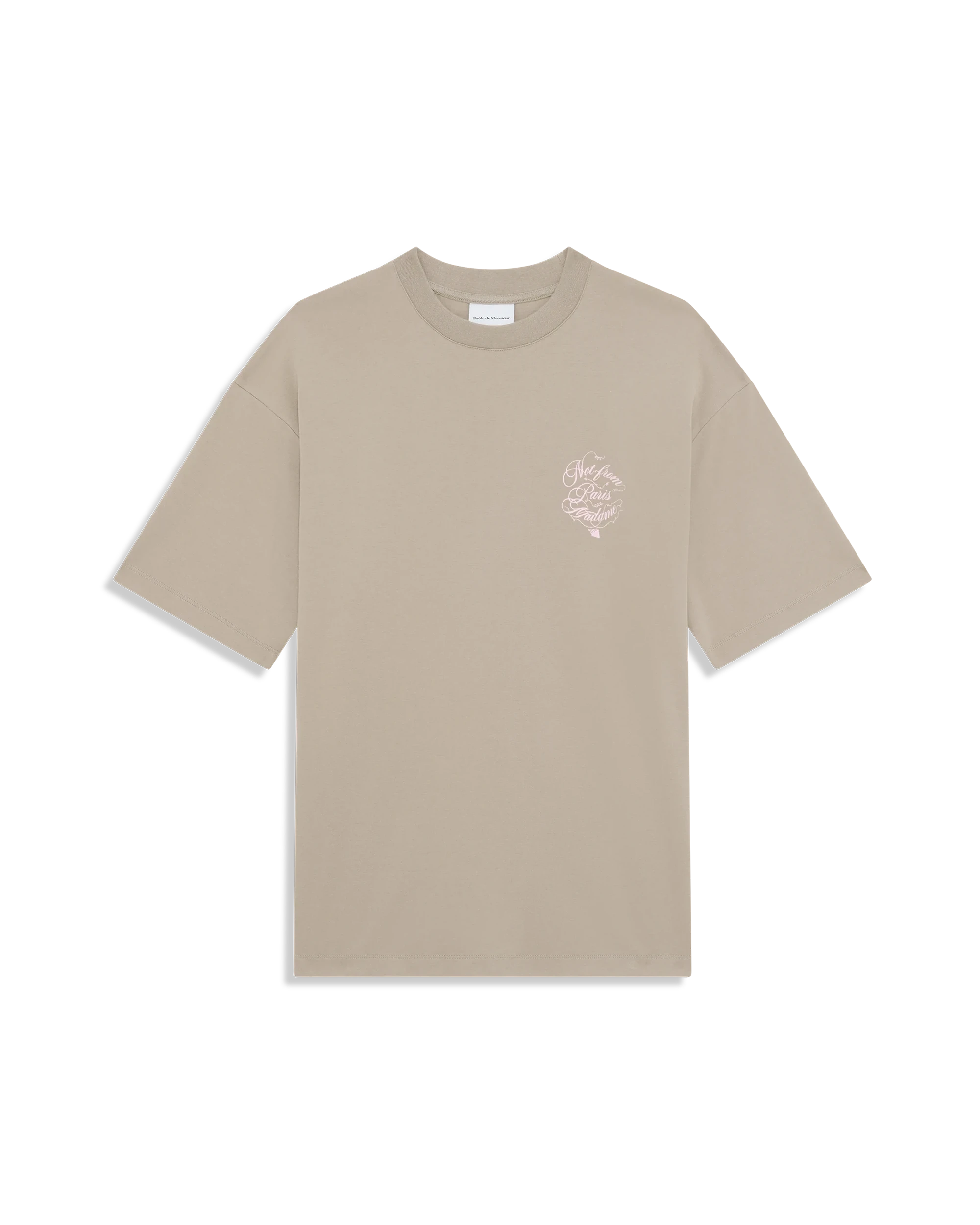 Drôle De Monsieur Le T-Shirt Slogan Vignes