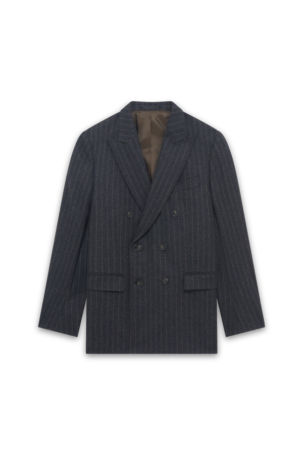 drôle de monsieur La Veste De Costume Croisée Rayée