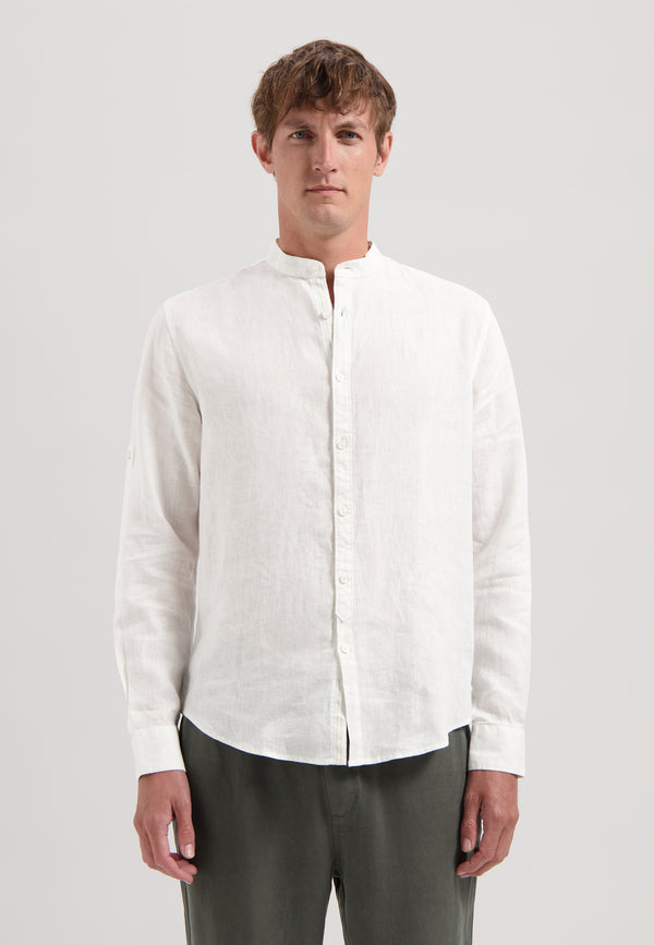 dstrezzed Andru Mao Shirt Linen White