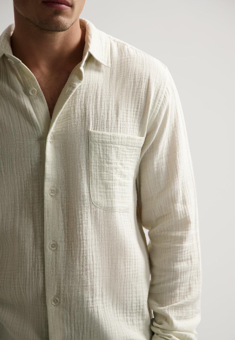 Dstrezzed Axton Shirt Silver Birch