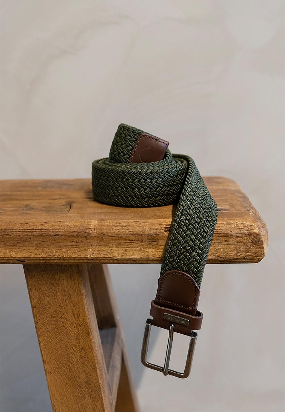 Dstrezzed Braided Belt Desert Brown