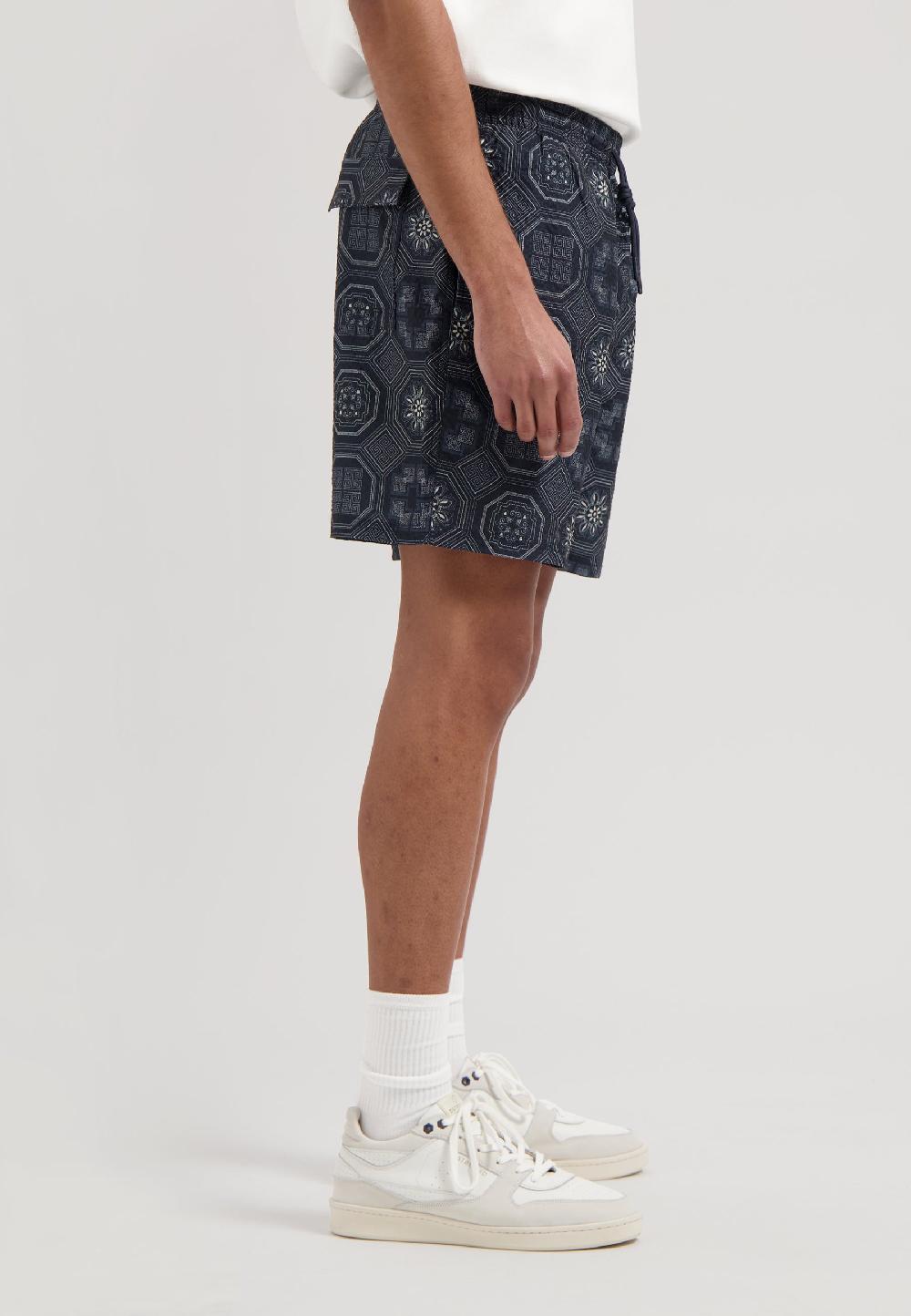 Dstrezzed Case Swimshorts Octagon Dk. Navy