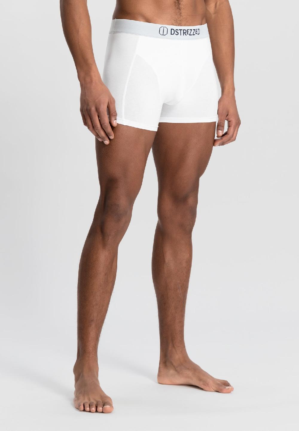 Dstrezzed Chaplin Boxers 2 Pack White
